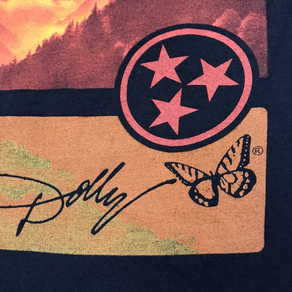 Dolly Parton Dollywood T-shirt Women XS Black Short Sleeve Country Music TN Gift - Picture 9 of 16